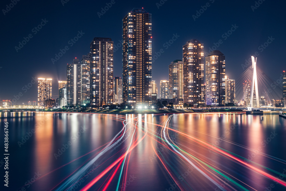 Obraz premium city light