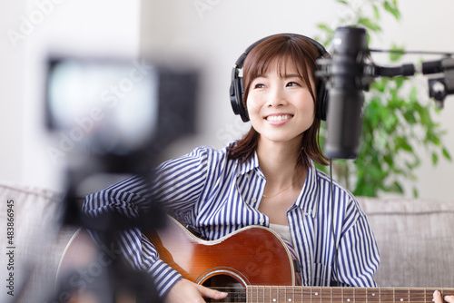 Foto 配信する女性