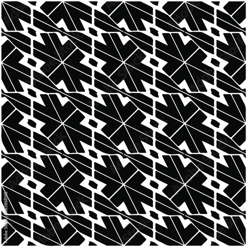 seamless repeating pattern.Black and white pattern for wallpapers and backgrounds. 
