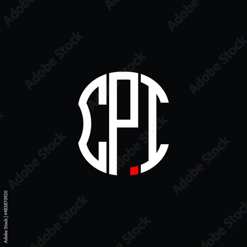 CPI letter logo creative design with vector graphic