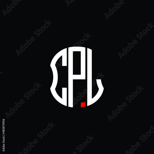 CPL letter logo creative design with vector graphic