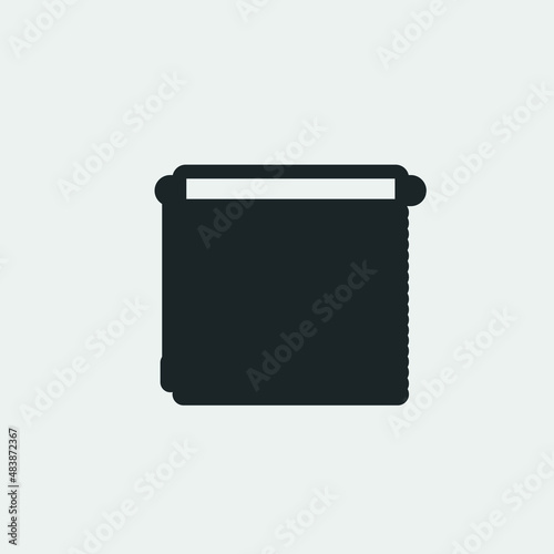 Blinds curtain vector icon illustration sign