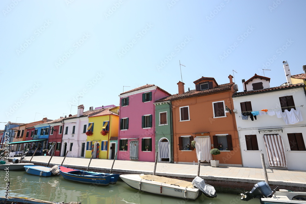 Burano Island. Venice, Italy
