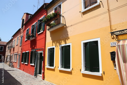 Burano Island. Venice, Italy