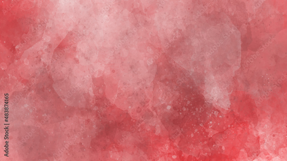 abstract watercolor background texture red and white metallic