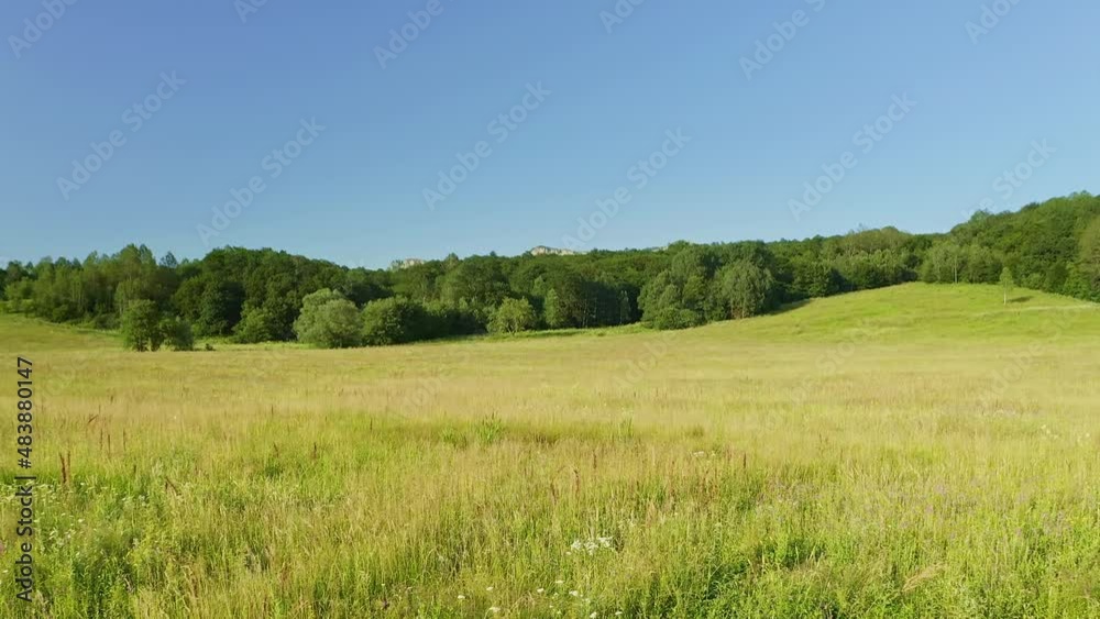 Beautiful mountain valley. Aerial nature landscape. Beautiful mountain valley. Aerial nature landscape.
