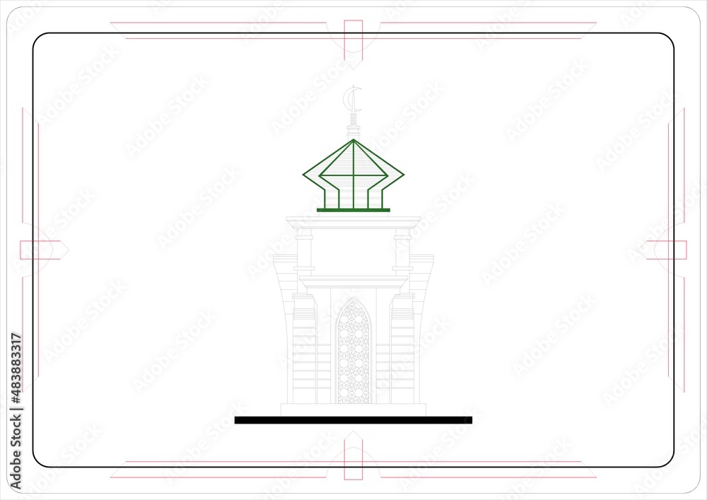 main gate architectural design front view 