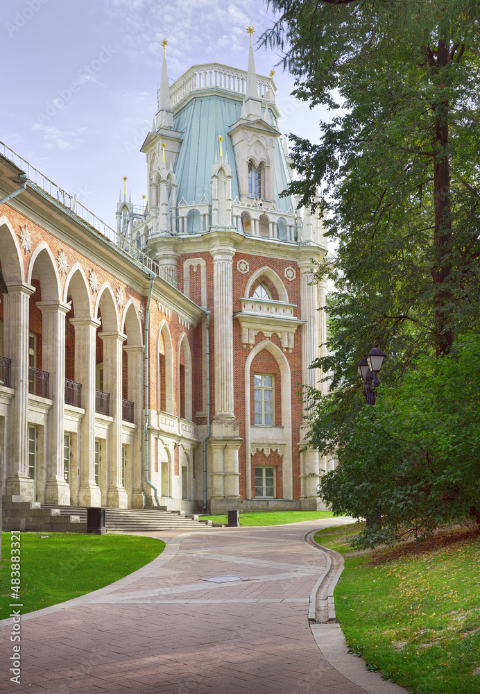 In Tsaritsyn Park. Palace and Park ensemble of the XVIII century