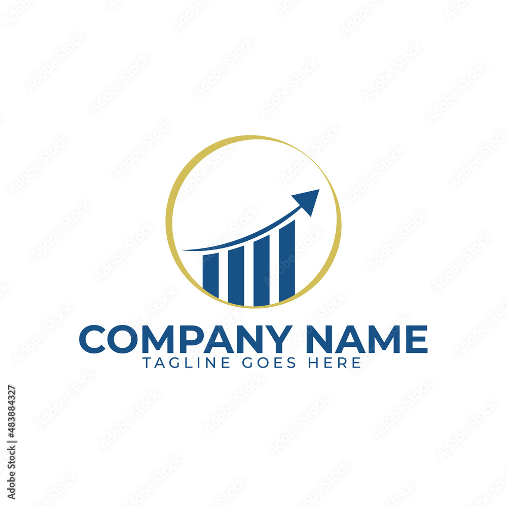 Financial Company Vector Logo design Financial Company Vector Logo design