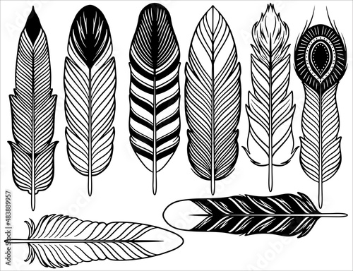 Hand drawn bohemian, tribal...