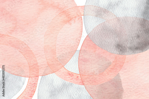 Watercolor background in pink