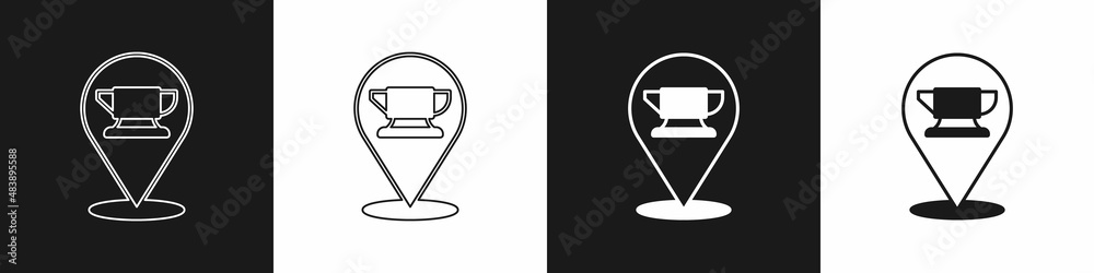 Set Blacksmith anvil tool icon isolated on black and white background. Metal forging. Forge tool. Vector Set Blacksmith anvil tool icon isolated on black and white background. Metal forging. Forge tool. Vector