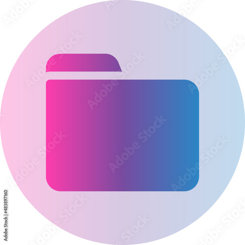 folder gradient icon