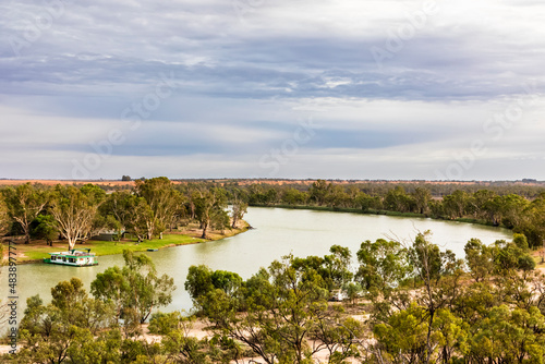 Australia, South Australia, Blanchetown, Bend of Murray River photo