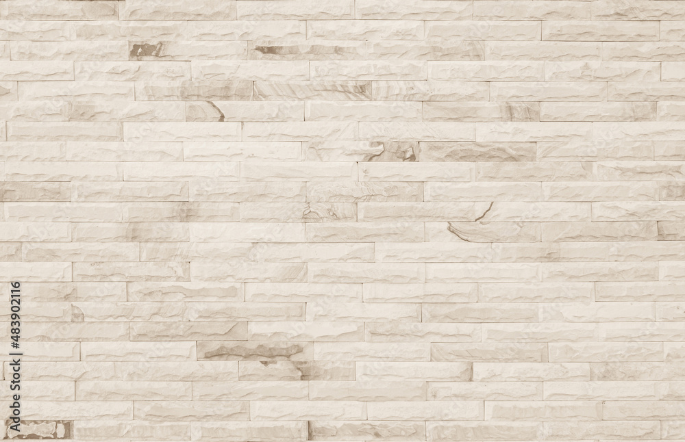 Cream and white brick wall texture background. Brickwork and stonework flooring interior rock old pattern Cream and white brick wall texture background. Brickwork and stonework flooring interior rock old pattern