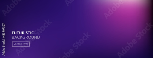 Purple gradient abstract banner background
