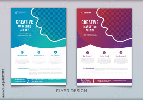 modern corporate flyer Design