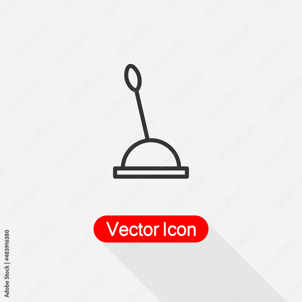 Arm Lever Icon, Lever Icon Vector Illustration Eps10