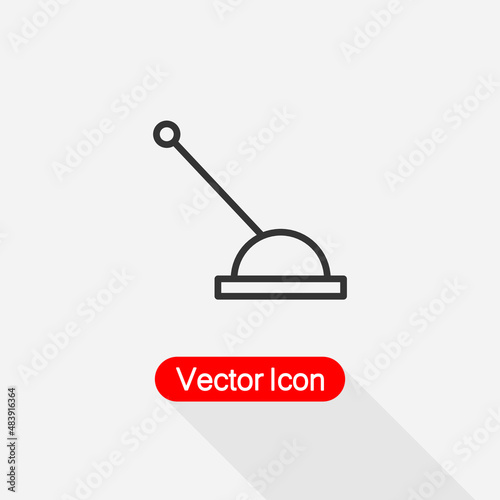 Arm Lever Icon, Lever Icon Vector Illustration Eps10