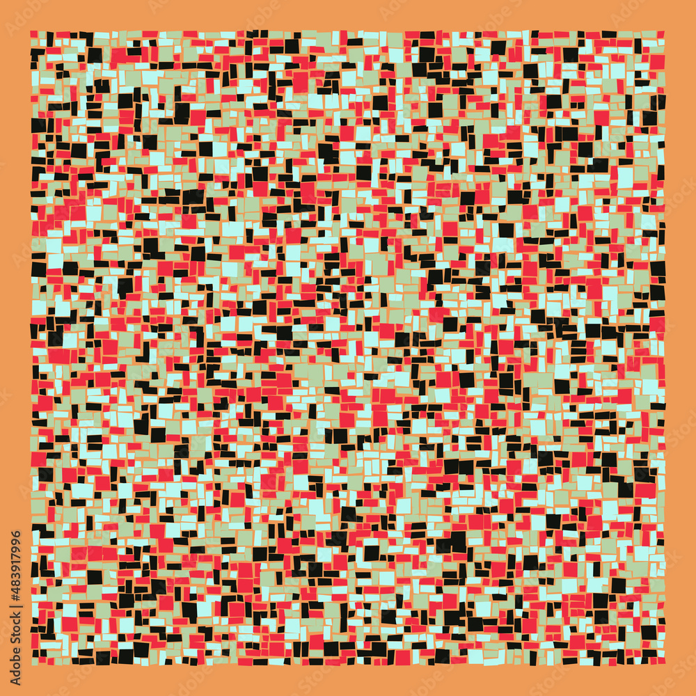 Offset Quads generative art background art illustration Offset Quads generative art background art illustration