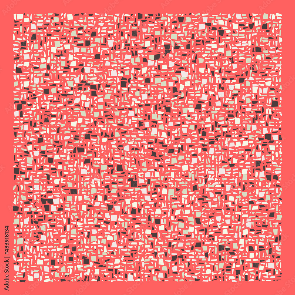 Fototapeta premium Offset Quads generative art background art illustration