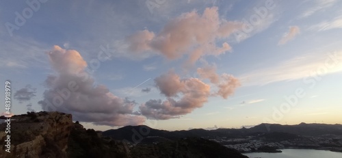 time lapse clouds