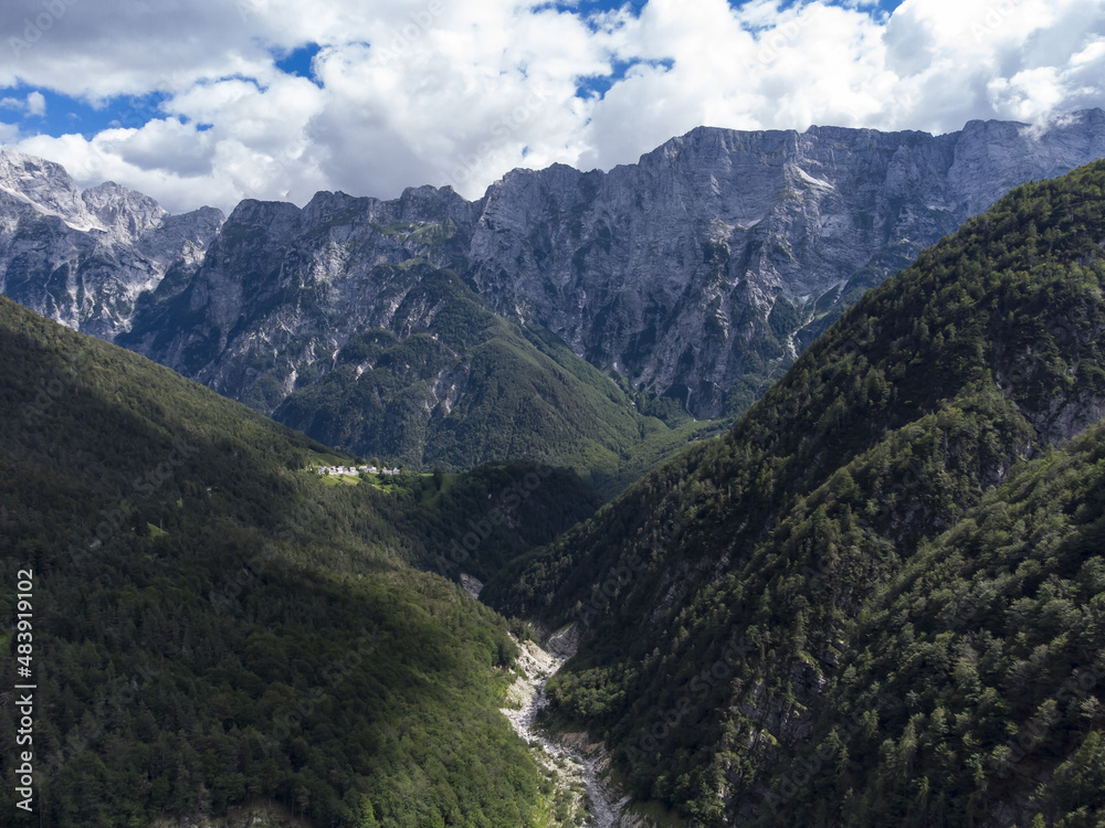 Panorama Triglav Nationalpark Slowenien