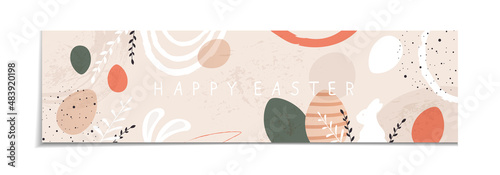 Happy Easter Abstract Paintings