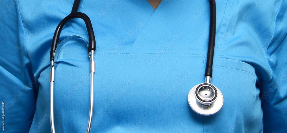 Stethoscope , Healthcare and medicine concept , doctor isolated , equipment medical