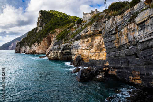 Fototapeta Naklejka Na Ścianę i Meble -  Parco delle cinque terre in Liguria, Italia.