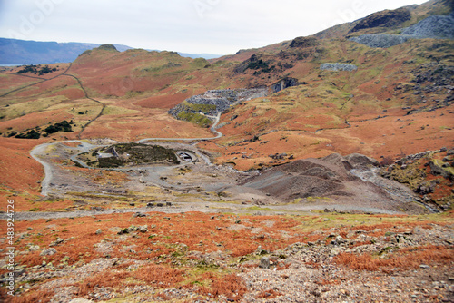Принти на полотні Levers Water, Coniston, Lake district, National Park, Lake, District, walking, a