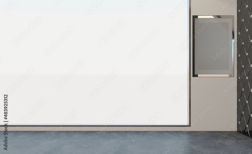 Modern bathroom including bath and sink. 3D rendering.. Modern Empty bathroom.. Blank paintings. Mockup. Modern bathroom including bath and sink. 3D rendering.. Modern Empty bathroom.. Blank paintings. Mockup.