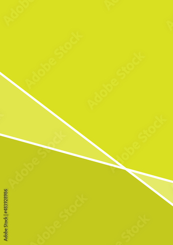 Green polygon art abstract background vector. Monotone color triangle and rectangle shape, minimal graphic design illustration. Modern geometric pattern for banner, cover, backdrop and wallpaper. 