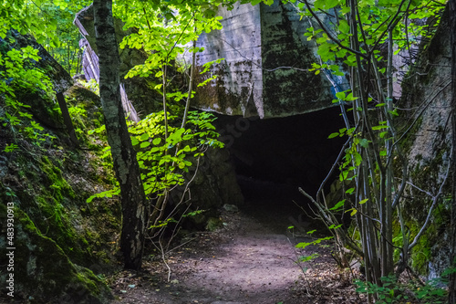 GIERLOZ  POLAND  28 AUGUST 2018  The Wolf s Lair  the bunker where Hitler was hidden in northern Poland