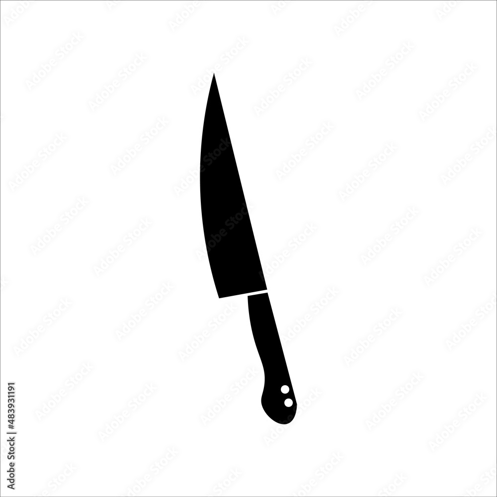 kitchen knife icon, vector, illustration, 10 eps kitchen knife icon, vector, illustration, 10 eps