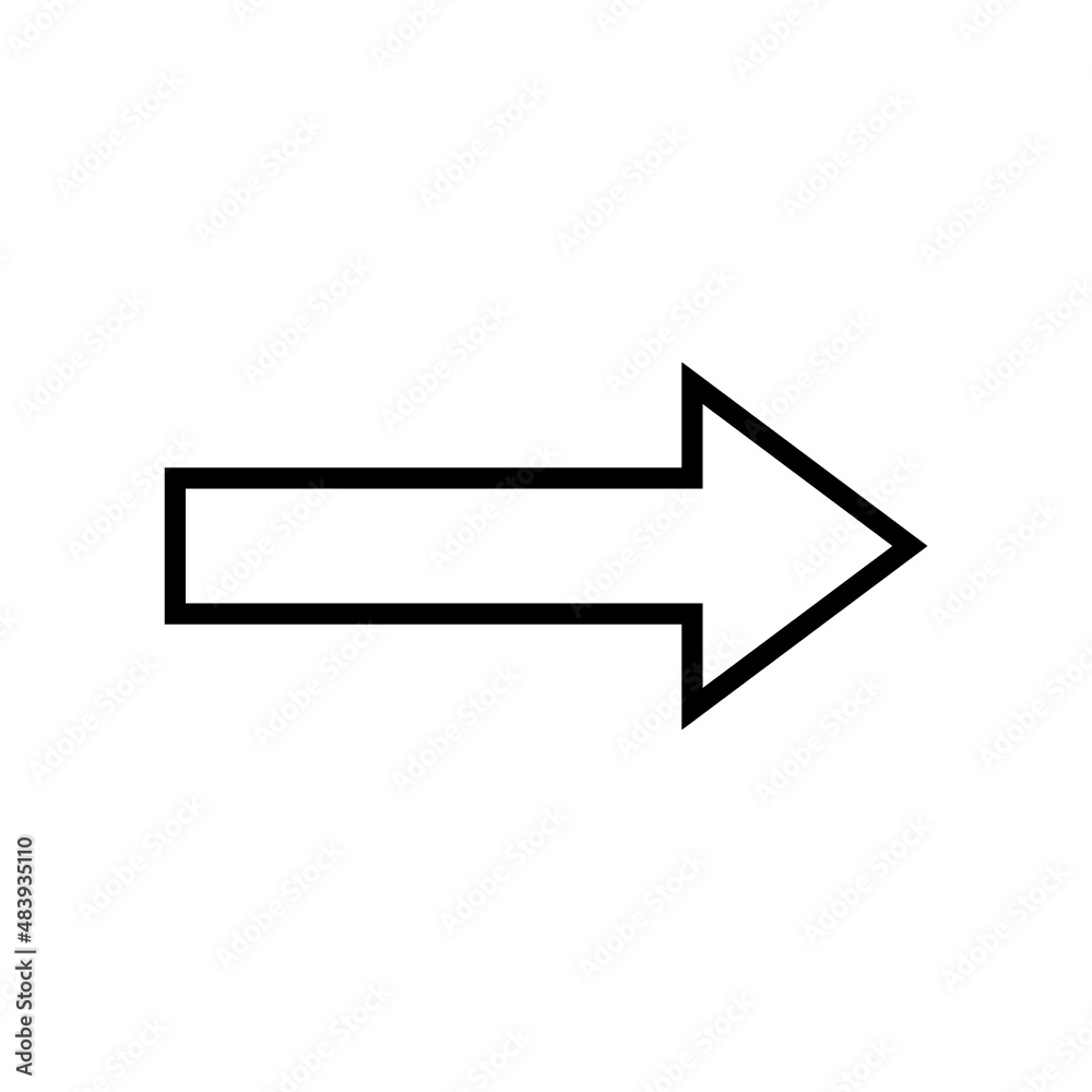 Right Arrow Icon Vector Right Arrow Icon Vector