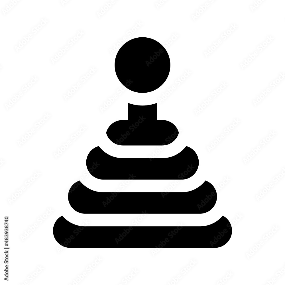 Kids Toy icon isolated on white background Kids Toy icon isolated on white background