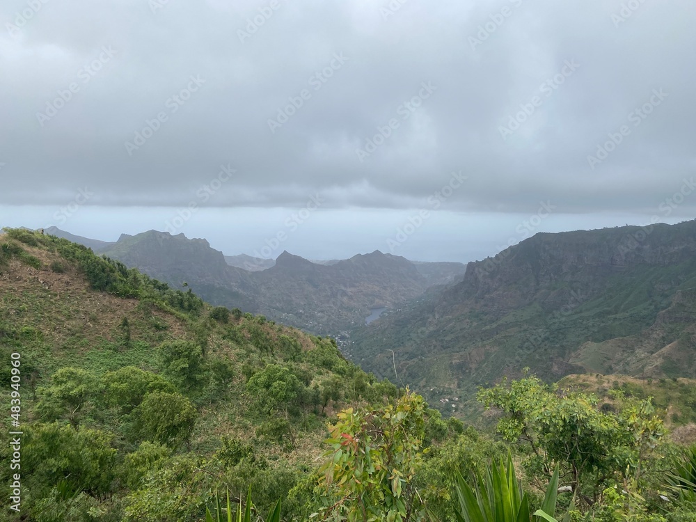 Fototapeta premium landscape in the morning