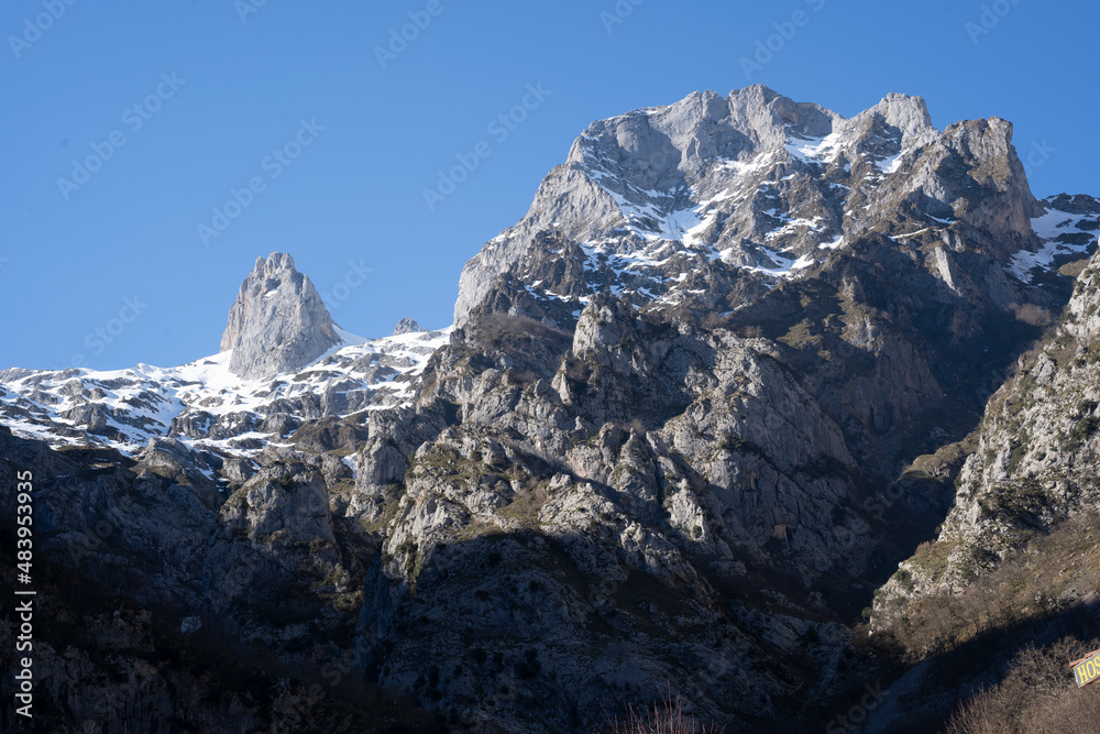 mountain summits in Picos de Europa National Park