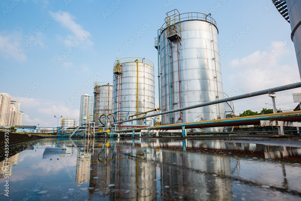 Chemical industry tank storage farm carbon steel the tank