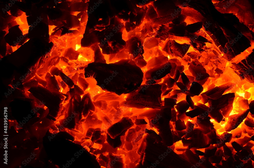 Fired up charcoal-wood mixture is suitable as a graphic resource. Fired up charcoal-wood mixture is suitable as a graphic resource.