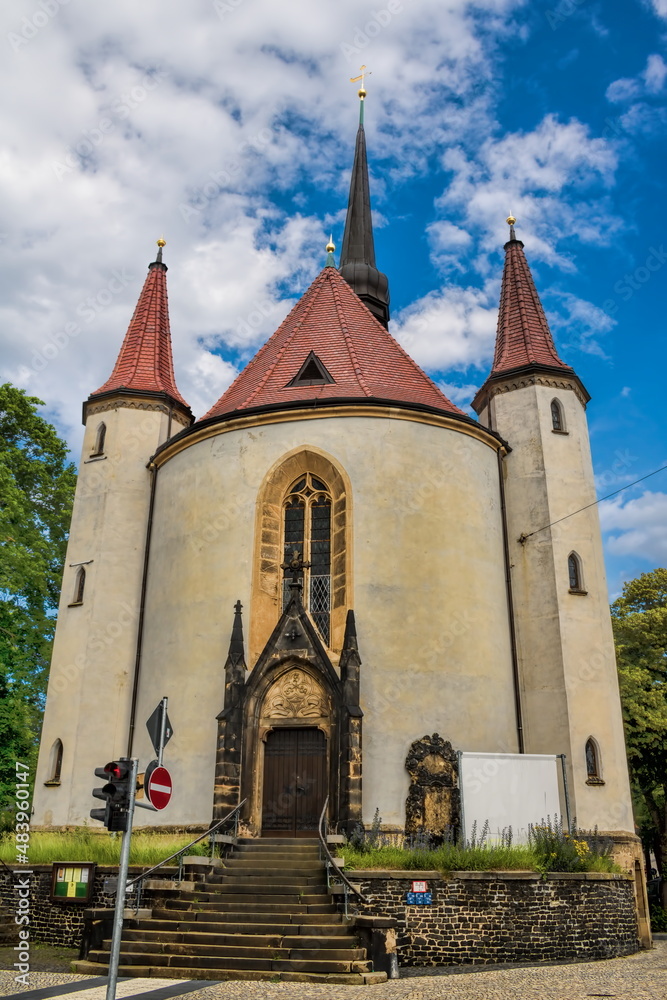 zittau, deutschland - evangelisch-lutherische weberkirche zittau, deutschland - evangelisch-lutherische weberkirche