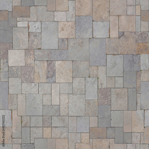 Wallpaper Mural natural city street sidewal stone pattern texture tileable Torontodigital.ca