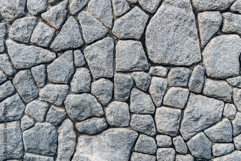 Texture of a gray stone wall. Texture background of the stone wall of the old castle. Stone wall as a background or texture. Texture of a gray stone wall. Texture background of the stone wall of the old castle. Stone wall as a background or texture.