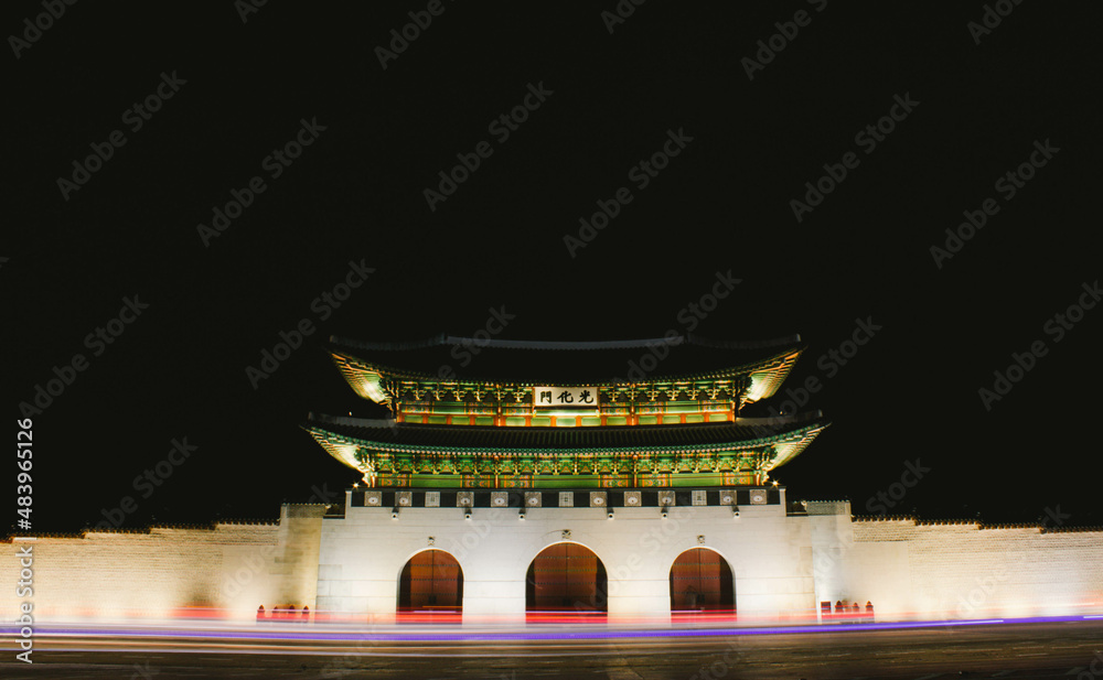 Fototapeta premium Exposure to Gwanghwamun