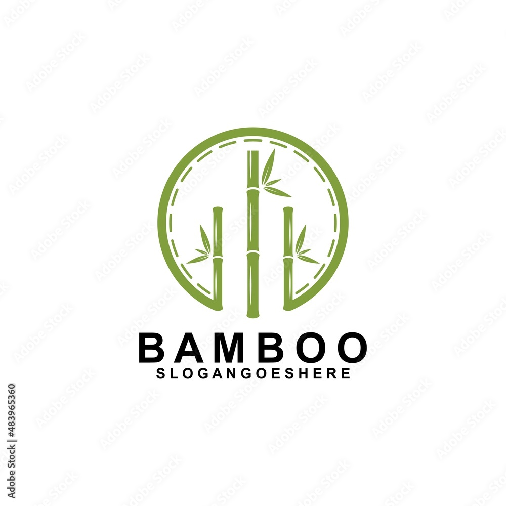 Bamboo Logo Template Design Vector, Emblem, Design Concept, Creative Symbol, Icon Bamboo Logo Template Design Vector, Emblem, Design Concept, Creative Symbol, Icon