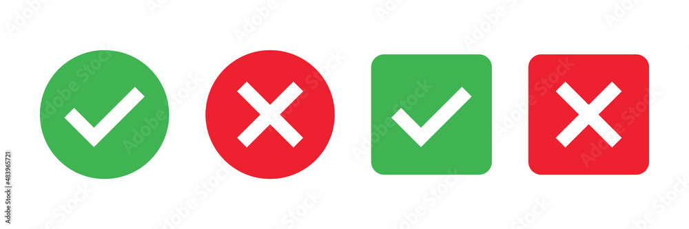Red X Mark In Box