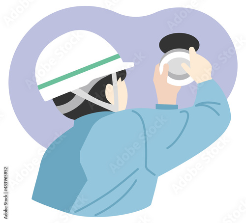 LED lighting work Before