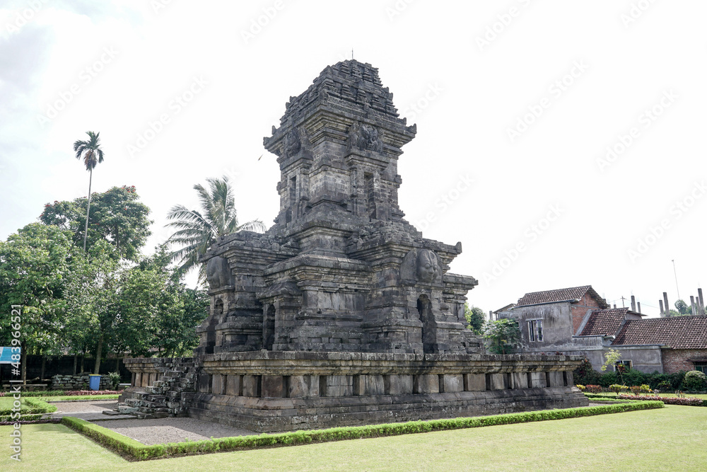 Candi Singosari Temple Memorial. Ancient ruin in Malang, East Java, Indonesia. Candi Singosari Temple Memorial. Ancient ruin in Malang, East Java, Indonesia.