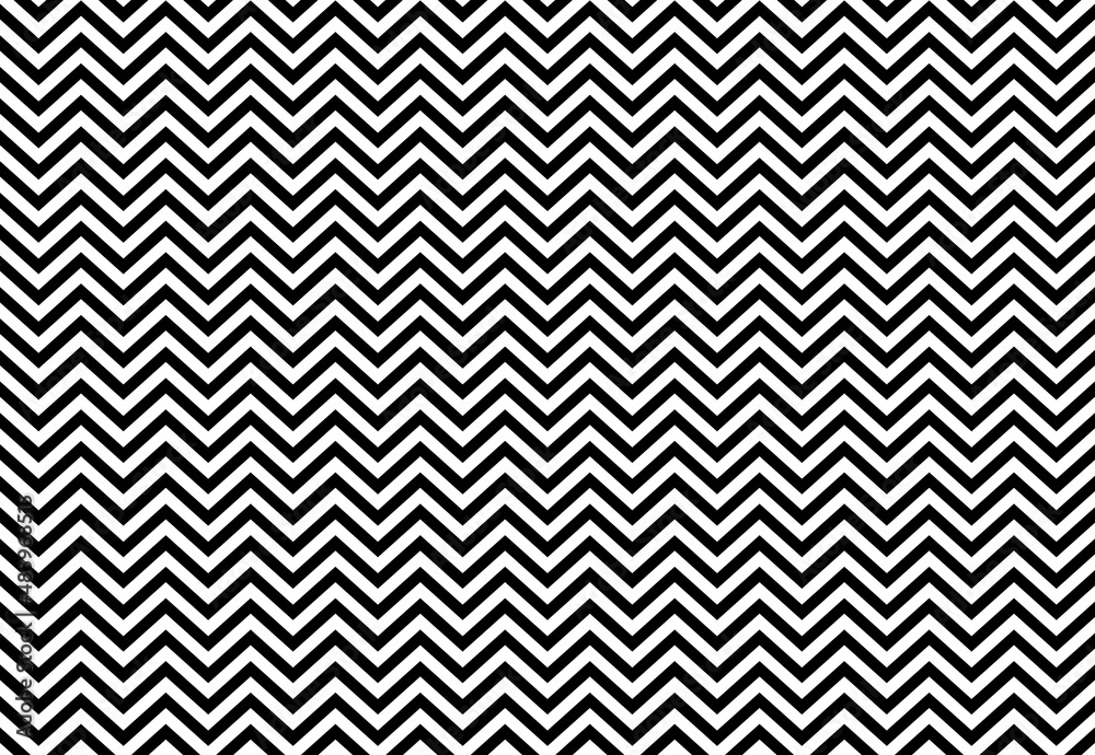 Zig zag seamless pattern. Geometric line pattern. Zigzag chevron background. Black-white abstract texture. Wavy background. Vector Zig zag seamless pattern. Geometric line pattern. Zigzag chevron background. Black-white abstract texture. Wavy background. Vector